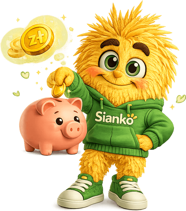 Sianko z monetą