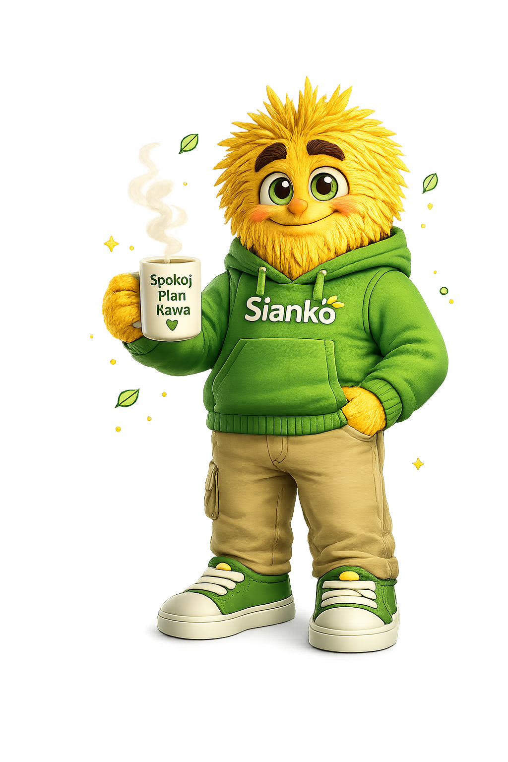 Sianko Tata z kawą